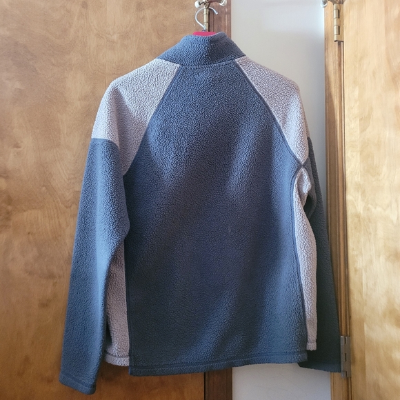 Carbon 2 Cobalt 1/4 Zip Pullover Sweater Mens Medium Fleece Mock Neck Outdoors - Picture 5 of 10